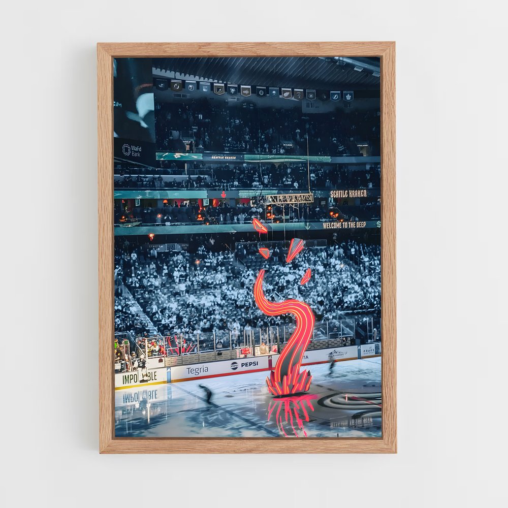 Poster La Garde des Glaces – affiche Hockey sur glace (vue 4)